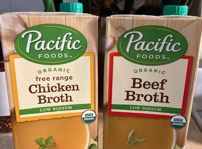 Quick, Pre-Made Chicken/Beef Broth Soup in Under 10 Minutes Recipe